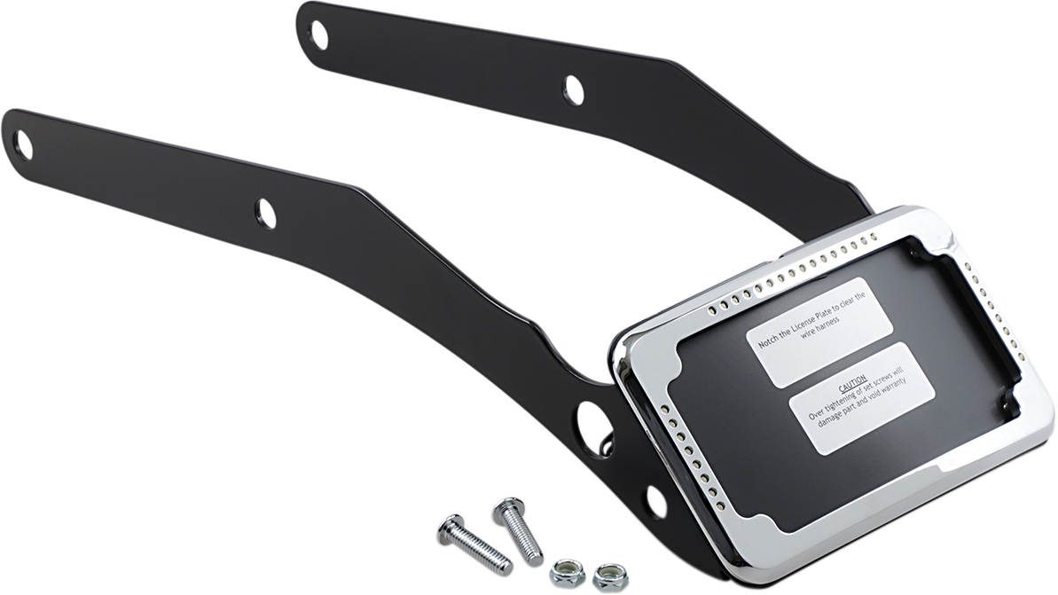 LP Plate Frame & Mount with Signals - FLSL/FXBB - Chrome