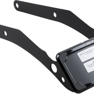 LP Plate Frame & Mount with Tag Light - FLSL/FXBB - Black