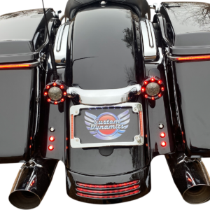 Curved License Plate Frame - Chrome