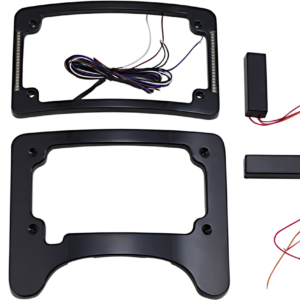 License Plate Frame/Turn Signal Eliminator - Black