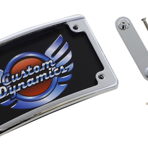 LED License Plate Frame - CVO - Chrome
