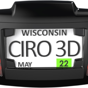 License Plate Frame - Black - FLHTCUTG