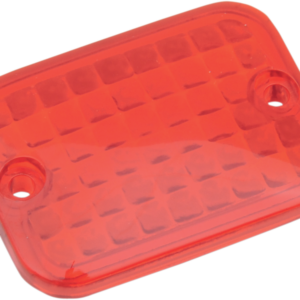 Replacement Mini Rectangular Lens - Red