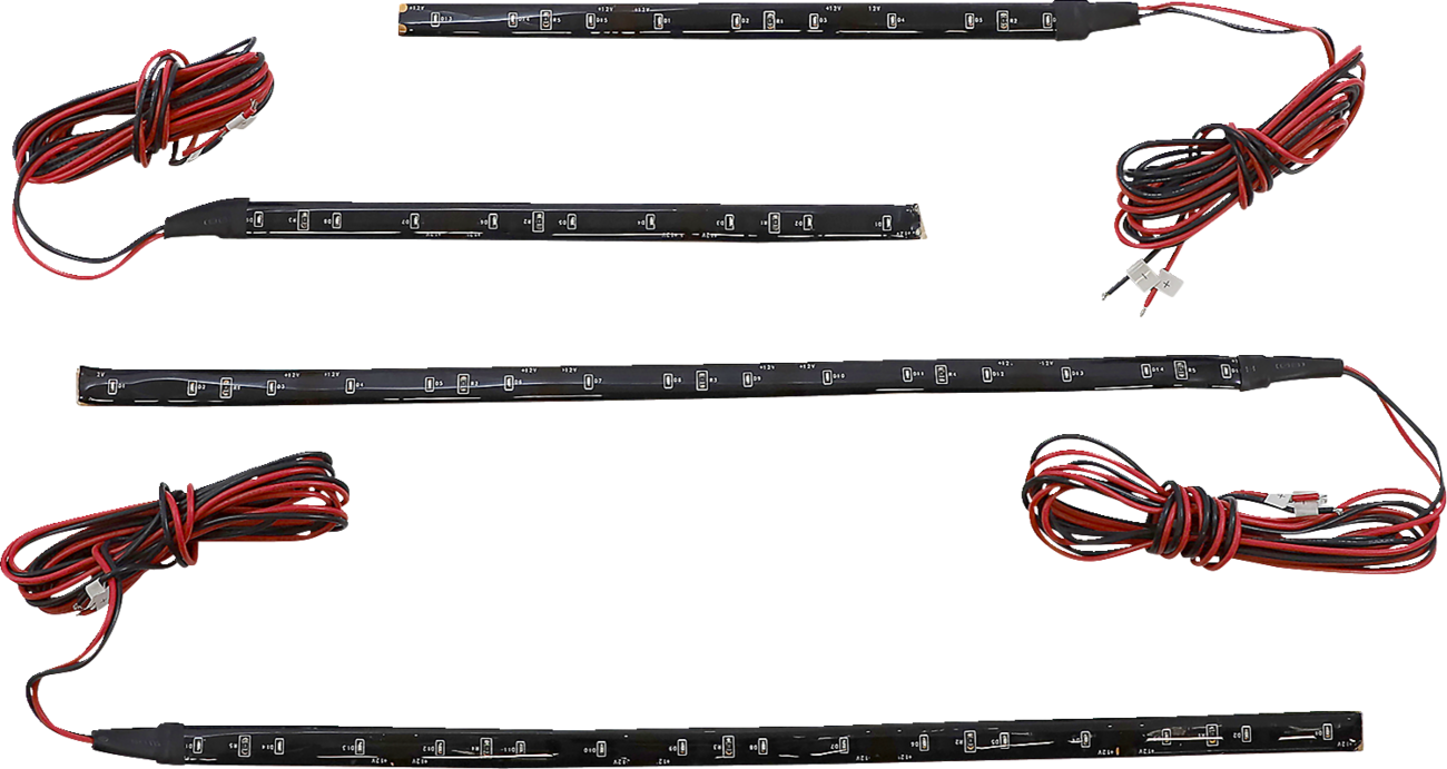 LED Accent Light Kit - 4 Strips - Blue - Image 2