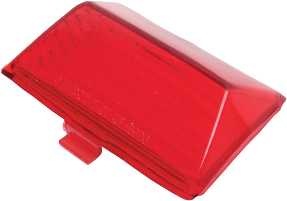 Lens - Rear Fender Tip - Red