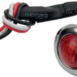 Mini Marker Light - Dual Function - Red LED - Red Lens