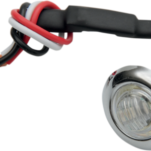 Mini Marker Light - Dual Function - Amber LED - Clear Lens