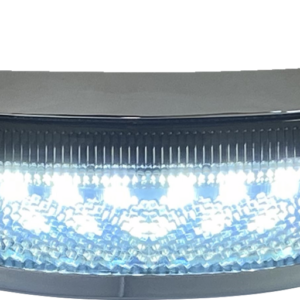 LED Front Fender Tip - White LED/Smoke Lens - Chrome