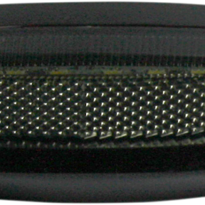 LED Front Fender Tip - Amber LED/Smoke Lens - Black