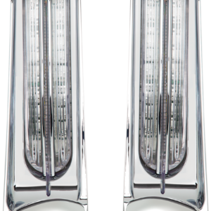 Filler Panel Light - Clear Lens - Red/Amber LEDs - Chrome