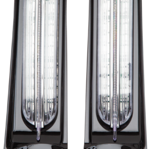 Filler Panel Light - Clear Lens - Red/Amber LEDs - Black