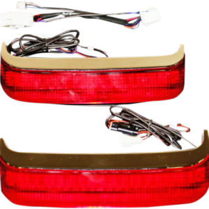 Saddlebag LED Lights - '09-'15 CVO - Chrome/Red