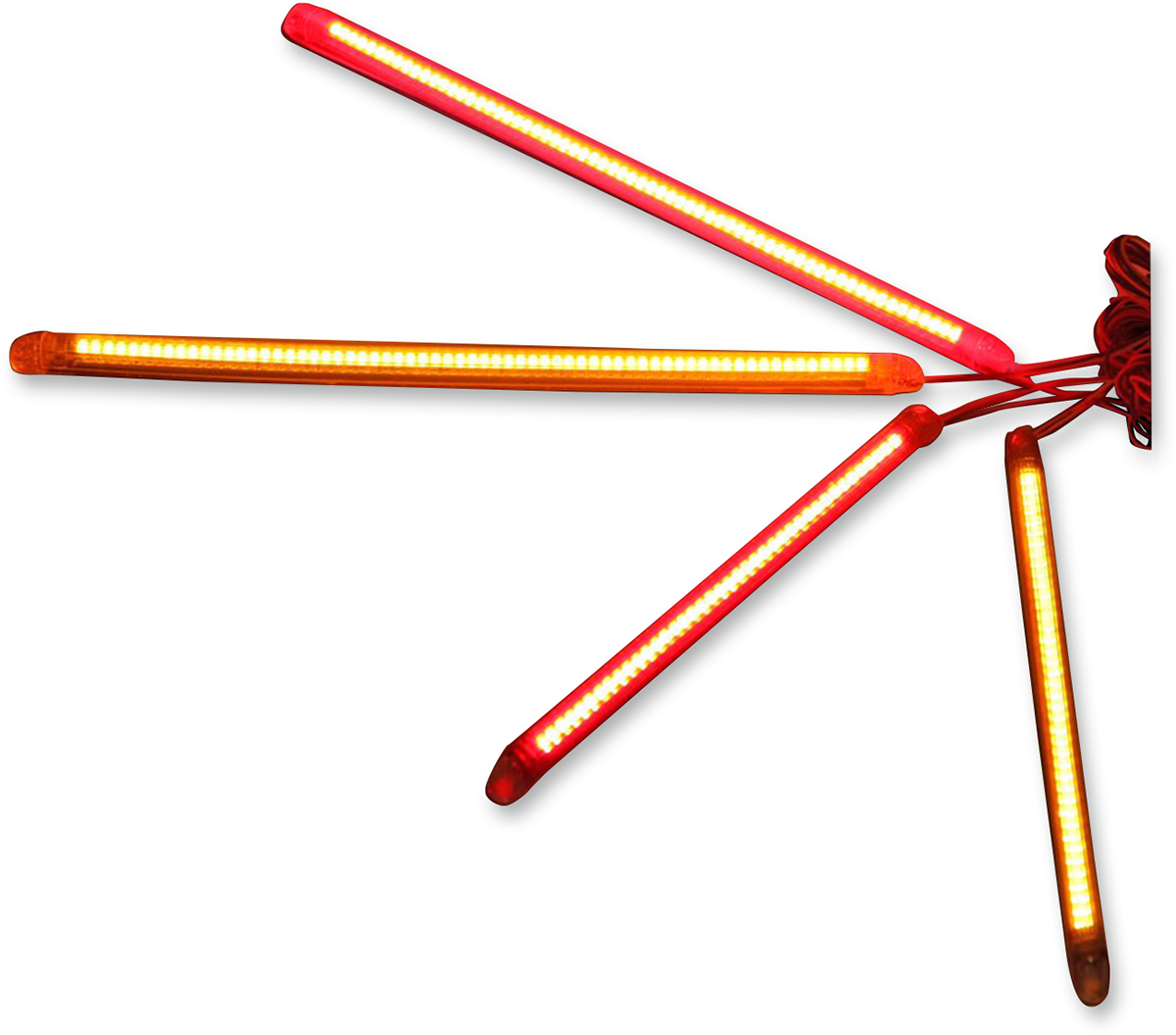 Flexible LED Strips - 40 LEDs - Amber/Amber - Image 2