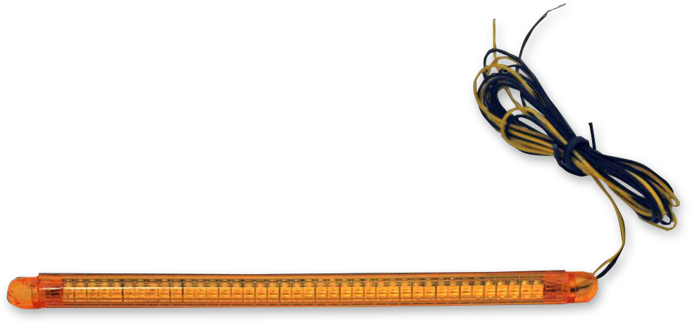 Flexible LED Strips - 40 LEDs - Amber/Amber