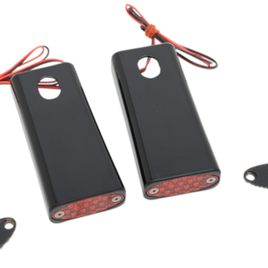 Strut LED Marker Light - Black/Red