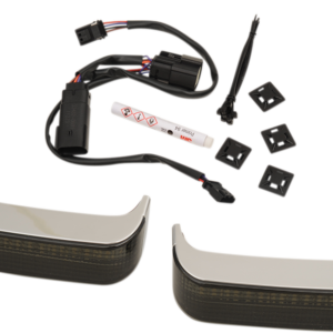 Saddlebag Sequential LED Lights - '09-'15 CVO - Chrome/Smoke