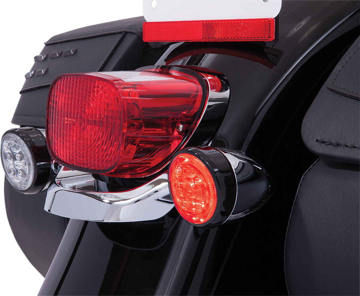 Turn Signal Insert - Red LED - Black