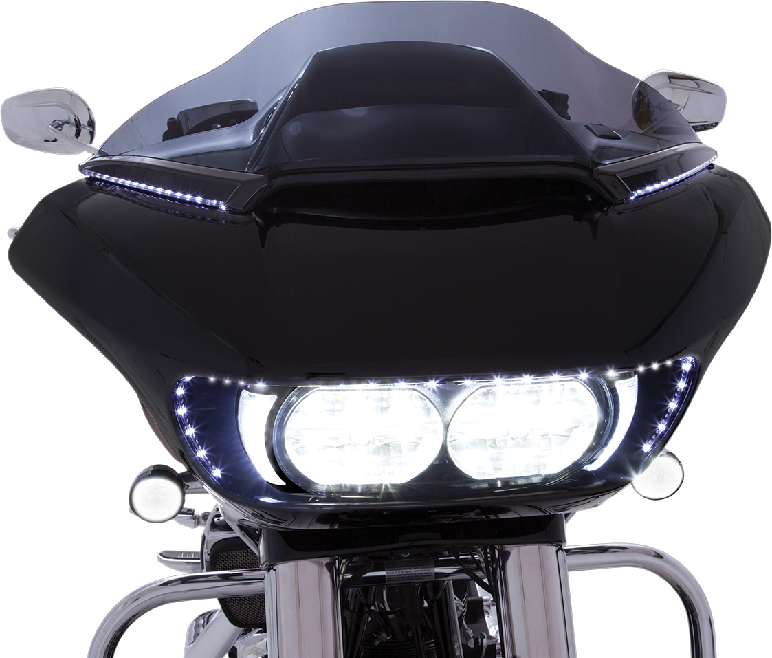 LED Windshield Trim - Black - FLTR - Image 2