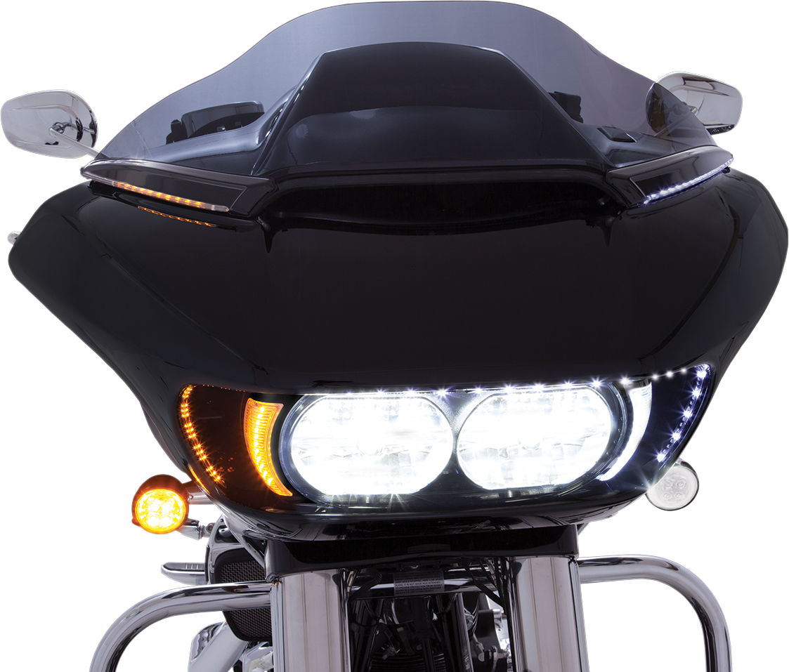 LED Windshield Trim - Black - FLTR - Image 5