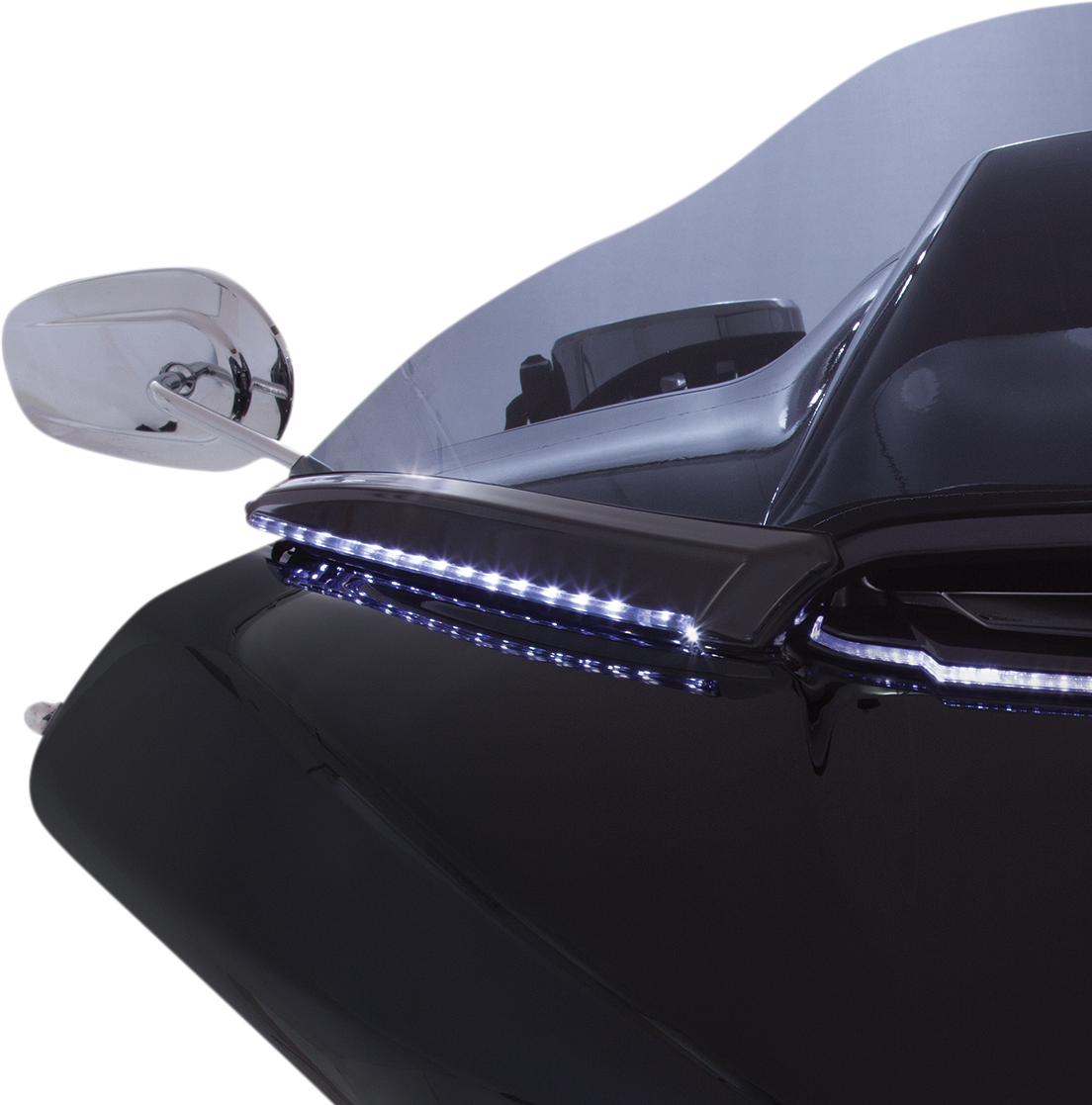 LED Windshield Trim - Black - FLTR - Image 3