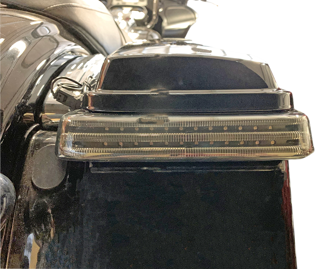 Saddlebag Lights - SS8 - Black/Smoke - Image 2