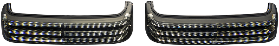 Saddlebag Lights - SS8 - Black/Smoke - Image 3