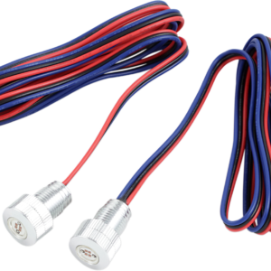 Super Bright Red LED - Silver