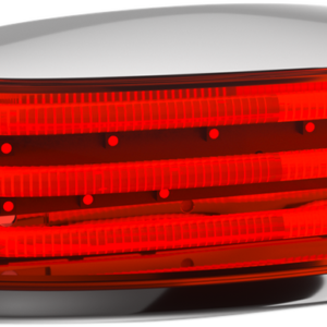 Fender Tip Light - Red Lens - Chrome