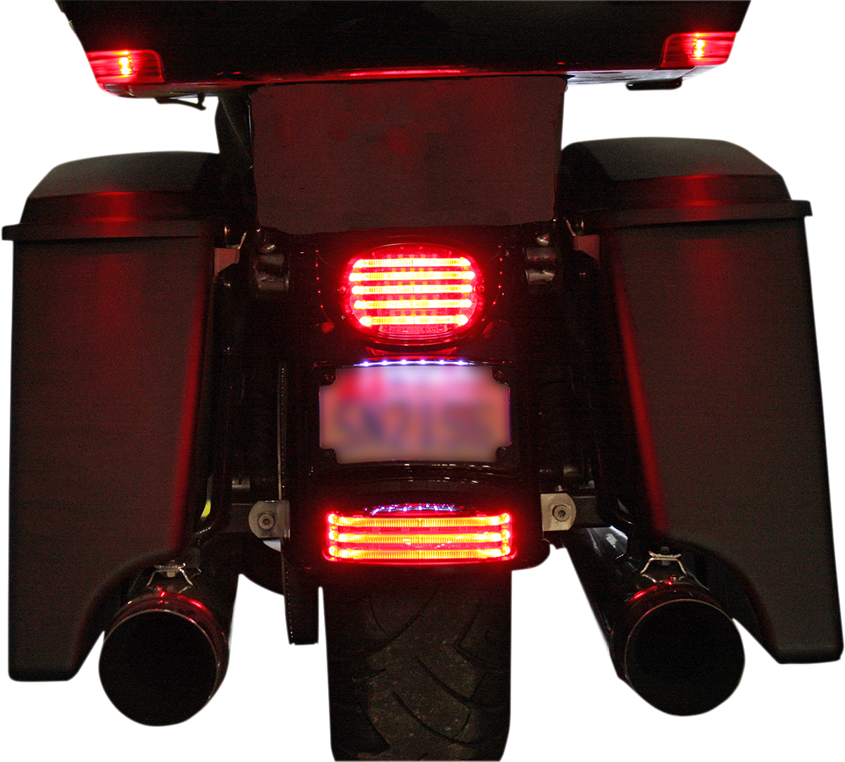 Fender Tip Light - Smoke Lens - Chrome