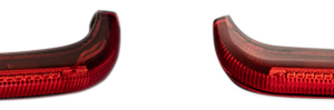 Saddlebag Lights - '97-'13 - Red Lens