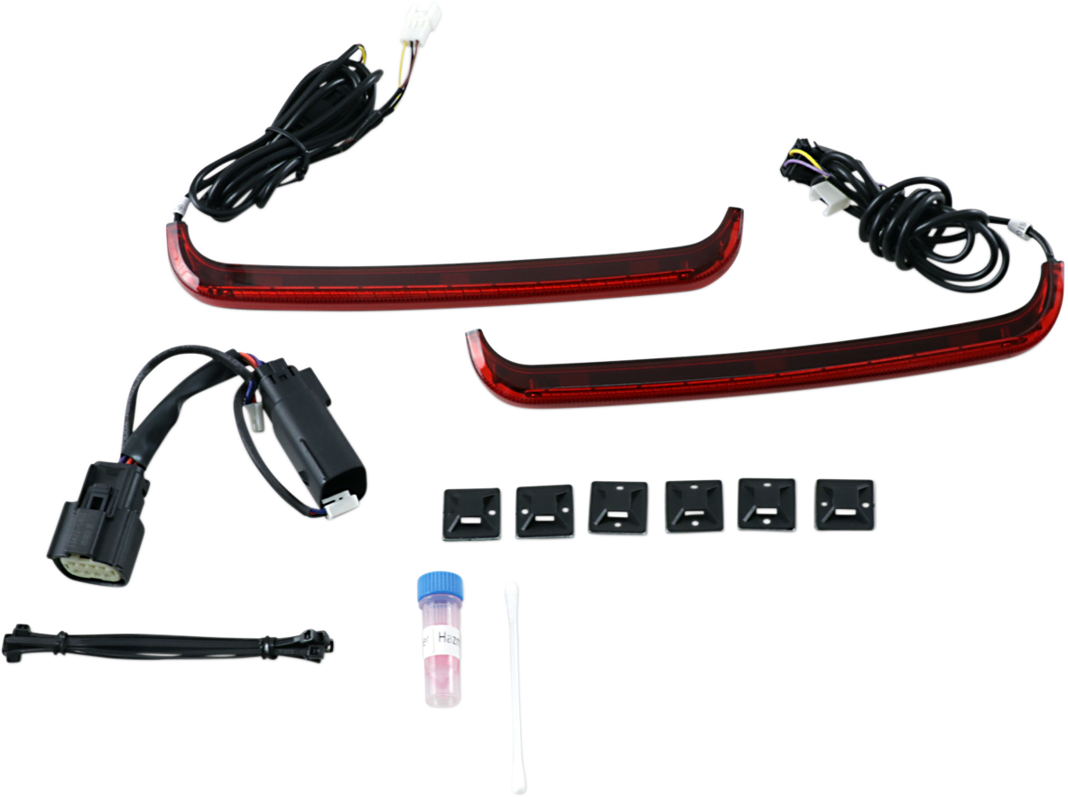 Saddlebag Lights - '09-'13 Red Lens