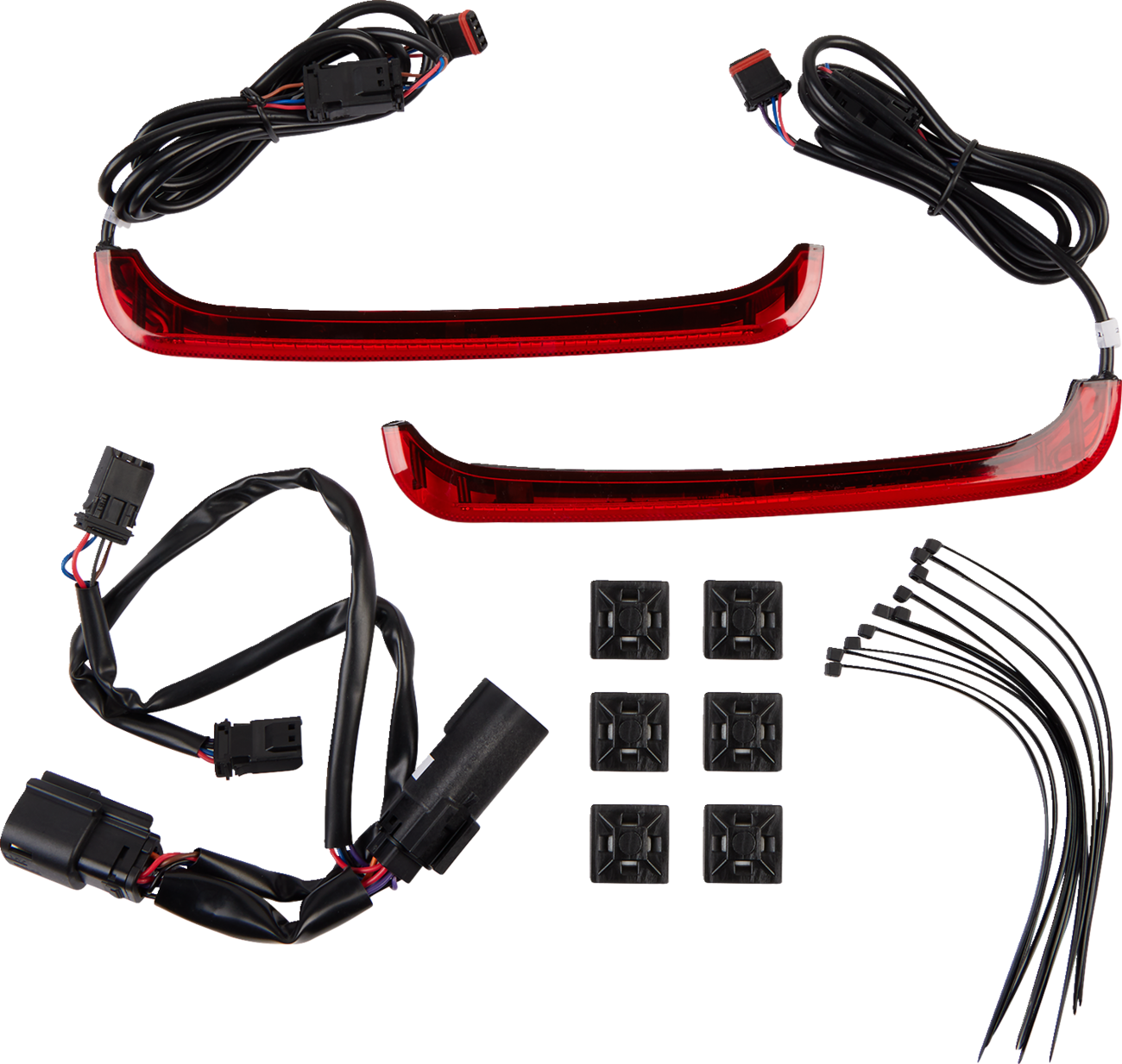 Saddlebag Lights - Red Lens