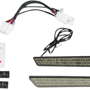 Saddlebag Latch Lights - '97-'13 - Smoke