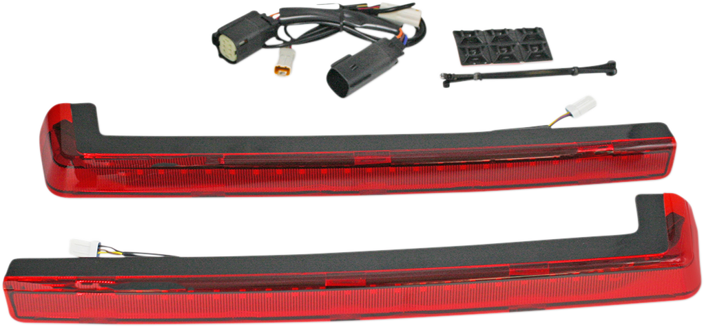 LED Run/Brake/Turn Tour-Pak® Arms - Red Lens - 14+
