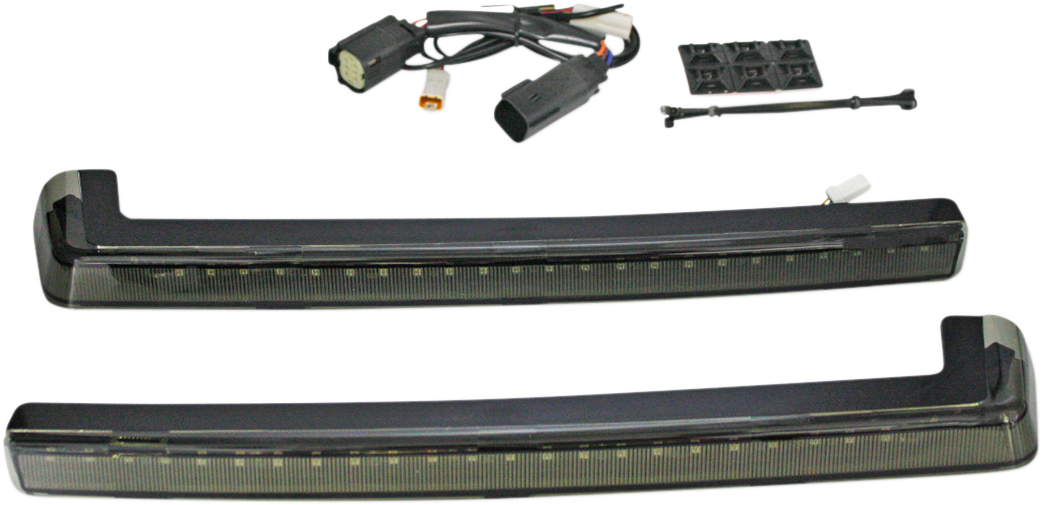 LED Run/Brake/Turn Tour-Pak® Arms - Smoke Lens - 14+