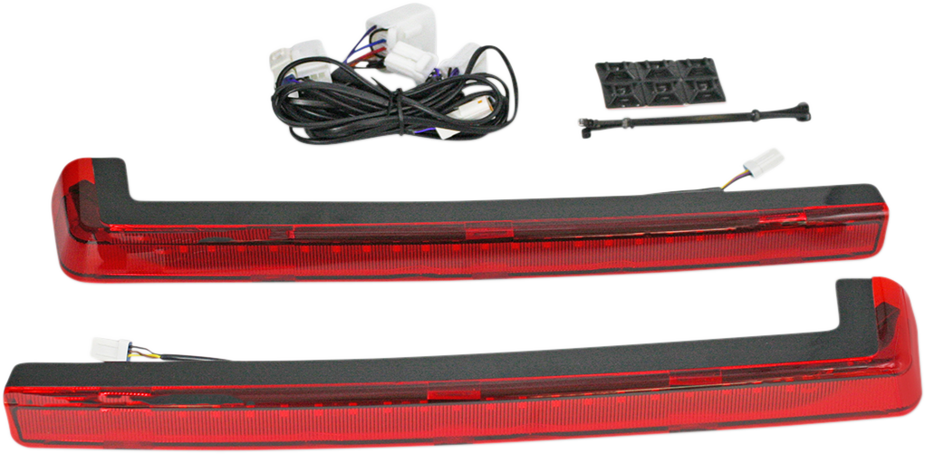 LED Run/Brake/Turn Tour-Pak® Arms - Red Lens - '06-'13