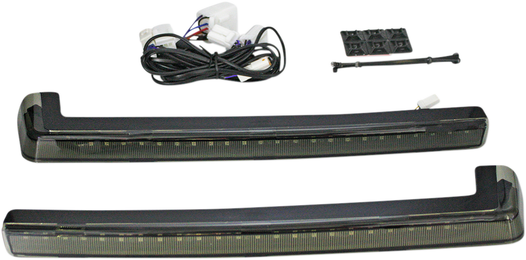 LED Run/Brake/Turn Tour-Pak® Arms - Smoke Lens - '06-'13