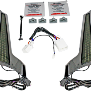 Fascia LED Light Panels - Chrome/Smoke