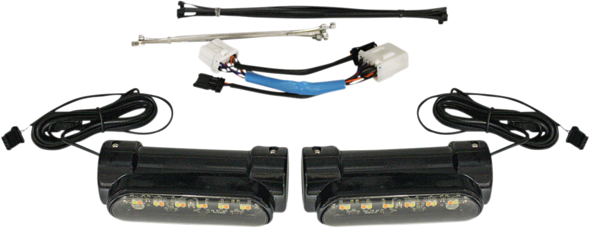 Engine Guard Light - '97-'13 FLH - Black - Image 2