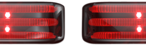 Saddlebag LED Lights - Sequential - Black/Smoke