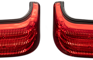 Saddlebag LED Lights - Sequential - Black/Red