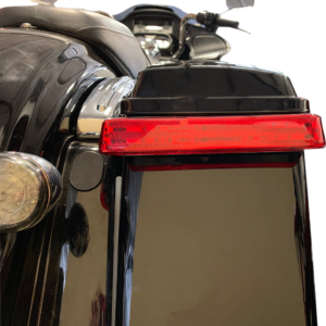 Saddlebag LED Lights - Sequential - Chrome/Red