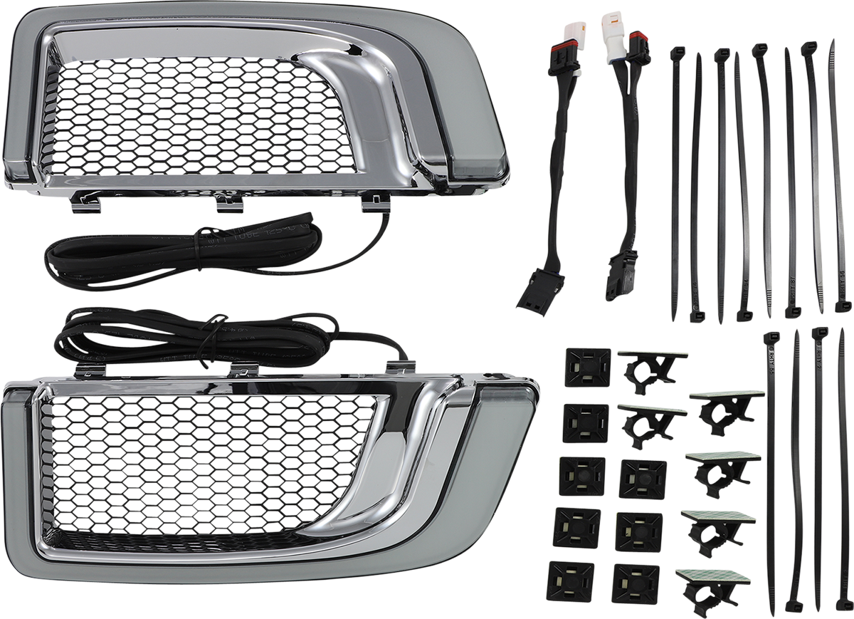 Lower Grille - LED - Chrome - Image 7