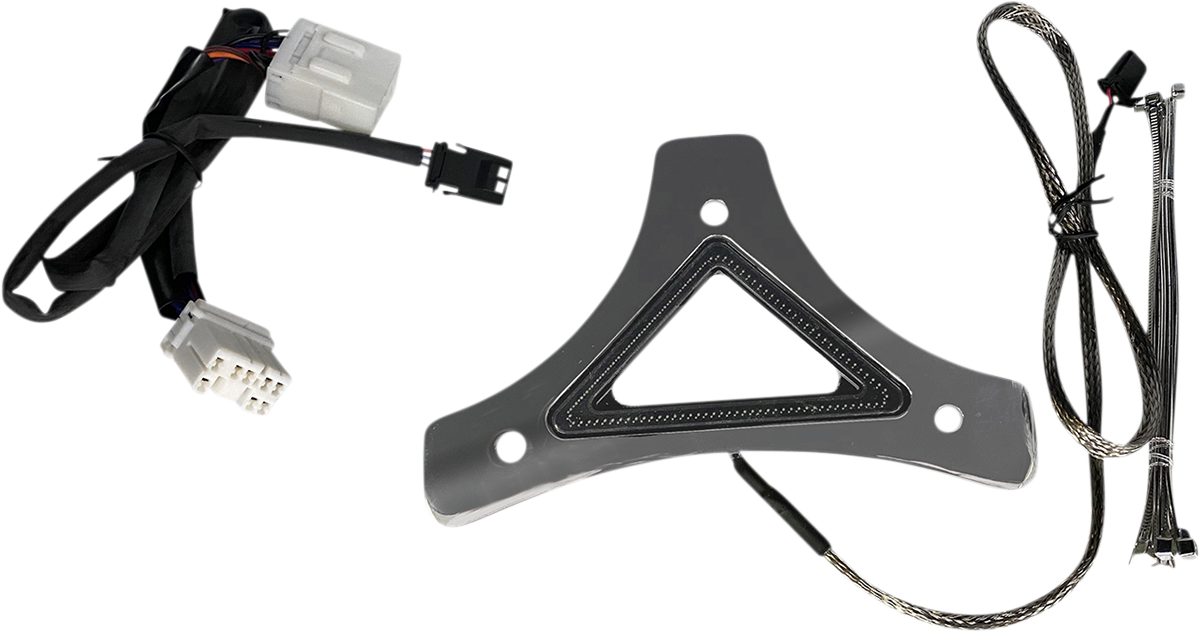 LED Backrest Light - Run/Brake - Chrome