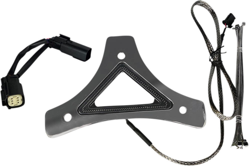 LED Backrest Light - Run/Brake - Chrome