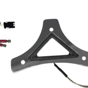 LED Backrest Light - Run/Brake - Chrome