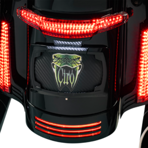 Filler Panel Light - Smoke Lens - Red LEDs - Black