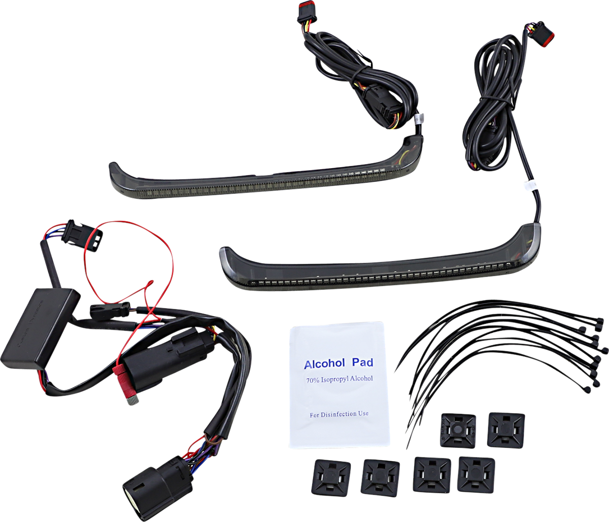 Saddlebag Lights - Smoke Lens