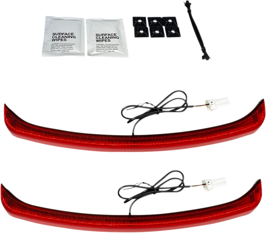 LED Fender LIght - Red Lens - Tri Glide