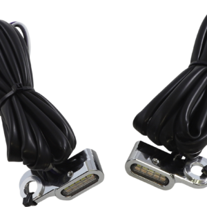 Marker Lights - White/Amber - Chrome